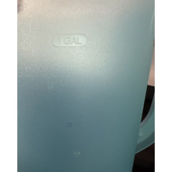 Rubbermaid 1 Gallon Pitcher Lid Turquoise Teal USA Retro Vintage - Picture 6 of 10
